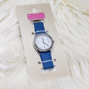 Greenwich Pride Rainbow Watch With Blue Band